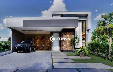 Imagem: A casa em condomínio possui 3 Dormitórios, 4 Banheiros, 4