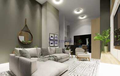 Imagem: A casa em condomínio possui 3 Dormitórios, 2 Banheiros, 2