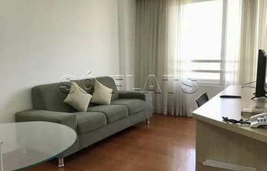 Imagem: O studio possui 1 Dormitório, 1 Banheiro, 1 Vaga na garagem