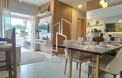 Imagem: O apartamento possui 3 Dormitórios, 2 Banheiros, 2 Vagas na