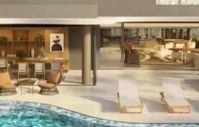 Imagem: O studio possui 1 Dormitório, 1 Banheiro, 1 Vaga na garagem