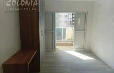 Imagem: O apartamento possui 1 Dormitório, 1 Banheiro, 1 Vaga na garagem