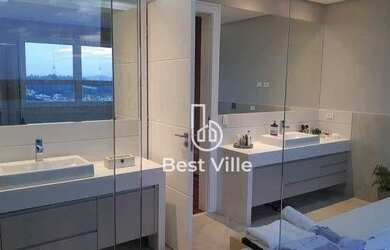 Imagem: A casa em condomínio possui 4 Dormitórios, 5 Banheiros, 4