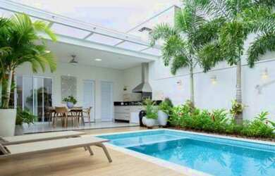 Imagem: A casa em condomínio possui 3 Dormitórios, 4 Banheiros, 4