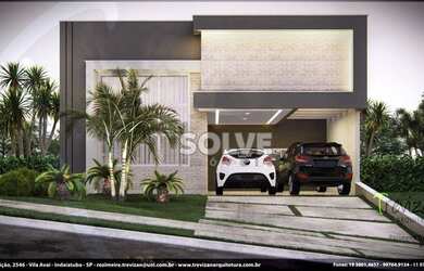 Imagem: A casa em condomínio possui 3 Dormitórios, 4 Banheiros, 4