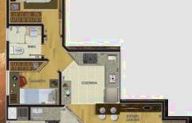 Imagem 4: APARTAMENTO com 2 dormitórios à venda por R$ 265.000,00 no bairro Xaxim...