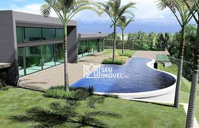 Imagem: A casa em condomínio possui 5 Dormitórios, 5 Banheiros, 4