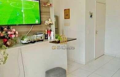 Imagem: O apartamento possui 2 Dormitórios, 2 Banheiros, 1 Vaga na