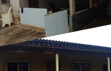 Imagem: A casa possui 2 Dormitórios, 2 Banheiros, 2 Vagas na garagem