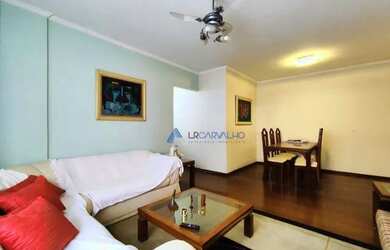 Imagem 2: Apartamento com 3 dormitórios à venda, 135 m² por R$ 590.000,00 - Ponta da Praia - Santos