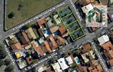 Imagem: O terreno possui 360m² de Área e está localizado em Guarujá