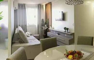 Imagem: O apartamento possui 2 Dormitórios, 1 Banheiro, 1 Vaga na garagem