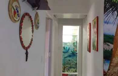 Imagem: O apartamento possui 1 Dormitório, 1 Banheiro, 1 Vaga na garagem