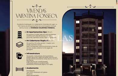 Imagem 13: Apartamentos 2 quartos (SUÍTE), 70m2, Vivendas do Lago,Jd Belvedere -- Volta Redonda/RJ