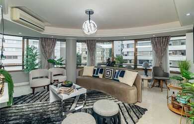 Imagem 2: Apartamento MOBILIADO com 105 metros 3 quartos 2 vagas no bairro Bela Vista - Porto Alegre