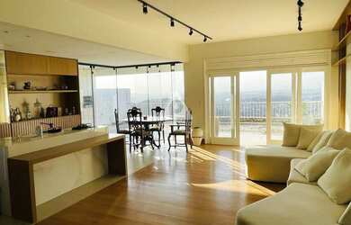 Imagem: O apartamento na cobertura possui 3 Dormitórios, 3 Banheiros