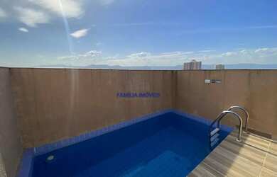 Imagem: O apartamento na cobertura possui 3 Dormitórios, 5 Banheiros