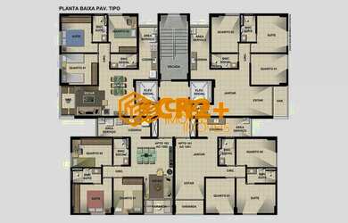 Imagem 7: Apartamento a Venda 57m² com 2 quartos 1 suíte em Barra de Jangada em...