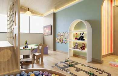 Imagem 3: Quer morar em um apartamento de clube sendo 3 quartos com suite e podemos...