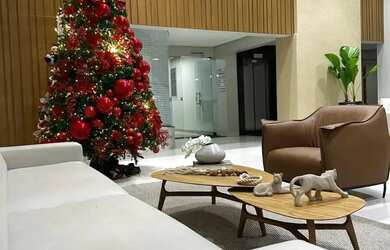 Imagem 12: apartamento 2 quartos mobiliado e decorado. 5 minutos do shopping flamboyant