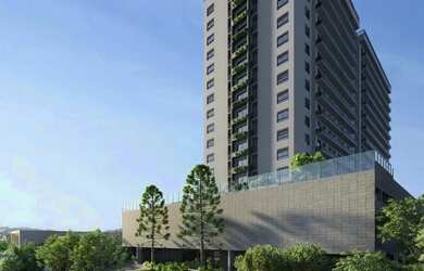 Imagem: O studio possui 1 Dormitório, 1 Banheiro, 1 Vaga na garagem