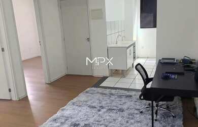 Imagem: O apartamento possui 2 Dormitórios, 1 Banheiro, 1 Vaga na garagem