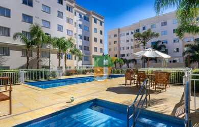 Imagem: O apartamento possui 3 Dormitórios, 2 Banheiros, 1 Vaga na