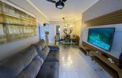 Imagem 1: Apartamento à venda, 101 m² por R$ 680.000,00 - Ocian - Praia Grande/SP