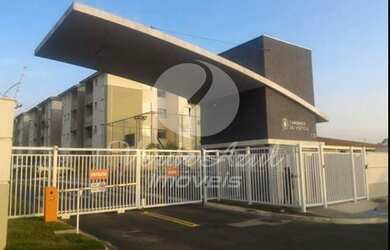 Imagem: O apartamento possui 2 Dormitórios, 1 Banheiro, 1 Vaga na garagem