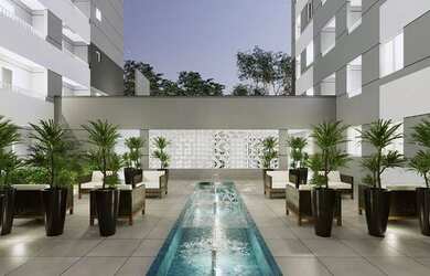 Imagem: O apartamento possui 1 Dormitório, 1 Banheiro, 31m² de Área