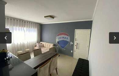 Imagem: O apartamento possui 1 Dormitório, 1 Banheiro, 1 Vaga na garagem