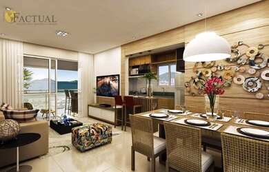 Imagem: O apartamento na cobertura à venda possui 3 Dormitórios, 4