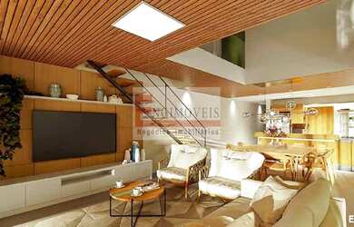 Imagem: A casa em condomínio possui 4 Dormitórios, 4 Banheiros, 280m²