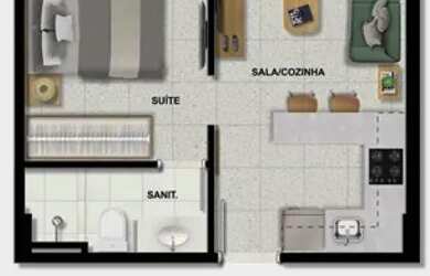 Imagem 13: Excelente apartamento quarto e sala, varanda, vista mar, à venda na Barra, Salvador, Bahia