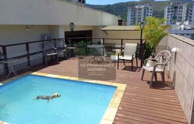 Imagem: O apartamento na cobertura possui 5 Dormitórios, 5 Banheiros