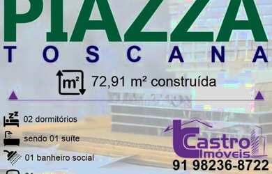 Imagem: O apartamento possui 2 Dormitórios, 2 Banheiros, 1 Vaga na