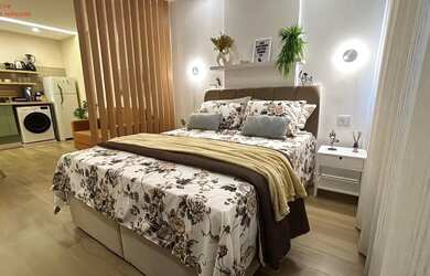 Imagem: O apartamento possui 1 Dormitório, 1 Banheiro e 32m² de Área