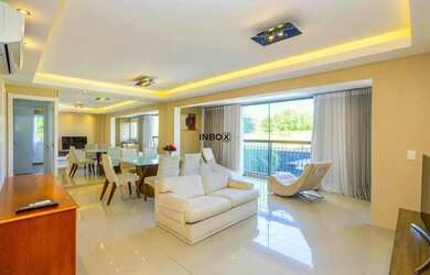 Imagem: Apartamento com 121 m² de área privativa, mobiliado, 3 dormitórios