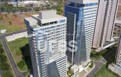 Imagem: O apartamento possui 1 Dormitório, 1 Banheiro, 1 Vaga na garagem