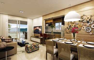 Imagem: O apartamento na cobertura à venda possui 3 Dormitórios, 4