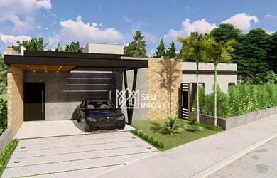 Imagem: A casa em condomínio possui 3 Dormitórios, 3 Banheiros, 4