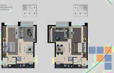 Imagem 7: Apartamento à venda, 46 m² por R$ 807.041,00 - Lourdes - Belo Horizonte/MG