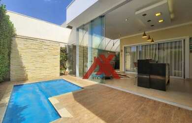 Imagem: A casa em condomínio possui 3 Dormitórios, 4 Banheiros, 4