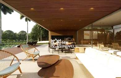 Imagem: A casa em condomínio possui 5 Dormitórios, 5 Banheiros, 5