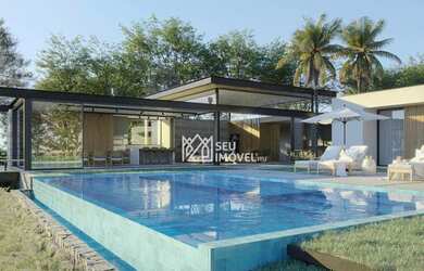 Imagem: A casa em condomínio à venda possui 5 Dormitórios, 5 Banheiros