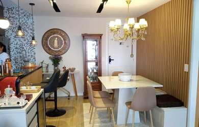 Imagem: O apartamento possui 2 Dormitórios, 2 Banheiros, 2 Vagas na