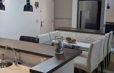 Imagem: O apartamento possui 3 Dormitórios, 2 Banheiros, 2 Vagas na