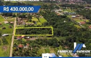Imagem: O terreno possui 7200m² de Área e está localizado em Balneário