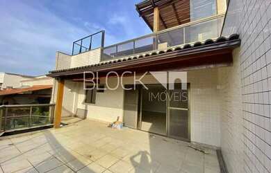 Imagem: O apartamento na cobertura possui 4 Dormitórios, 5 Banheiros