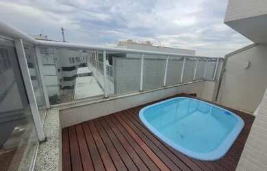 Imagem: O apartamento na cobertura possui 2 Dormitórios, 3 Banheiros